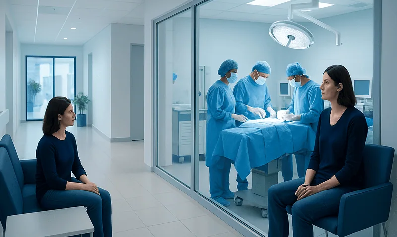 Patients waiting for sarcoma surgery consultation at Acibadem Hospitals.