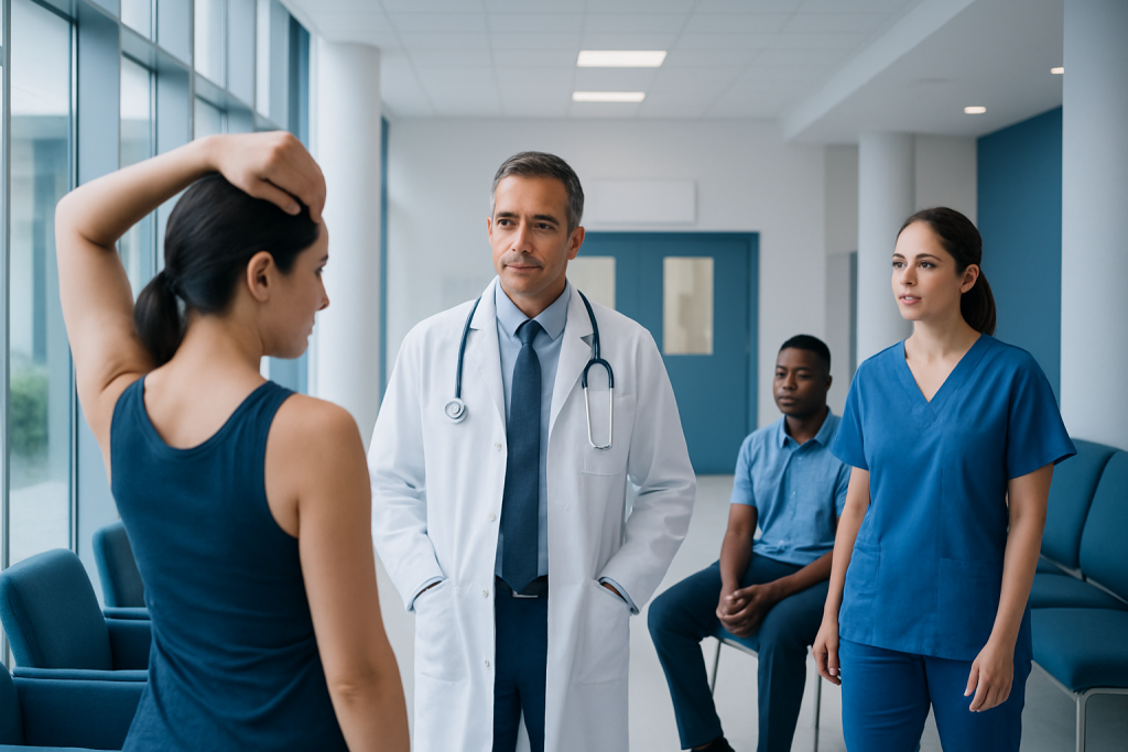Why Can'T You Wear Deodorant Before Surgery: Procedure, Recovery and Results 1 Doctor consulting with female patient in hospital corridor.