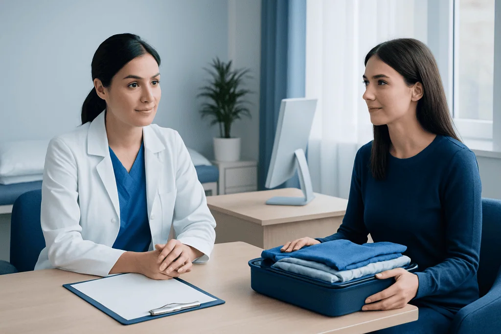Pack clothes that are easy to wash, wear and manage — laundry during treatment stay in Turkey