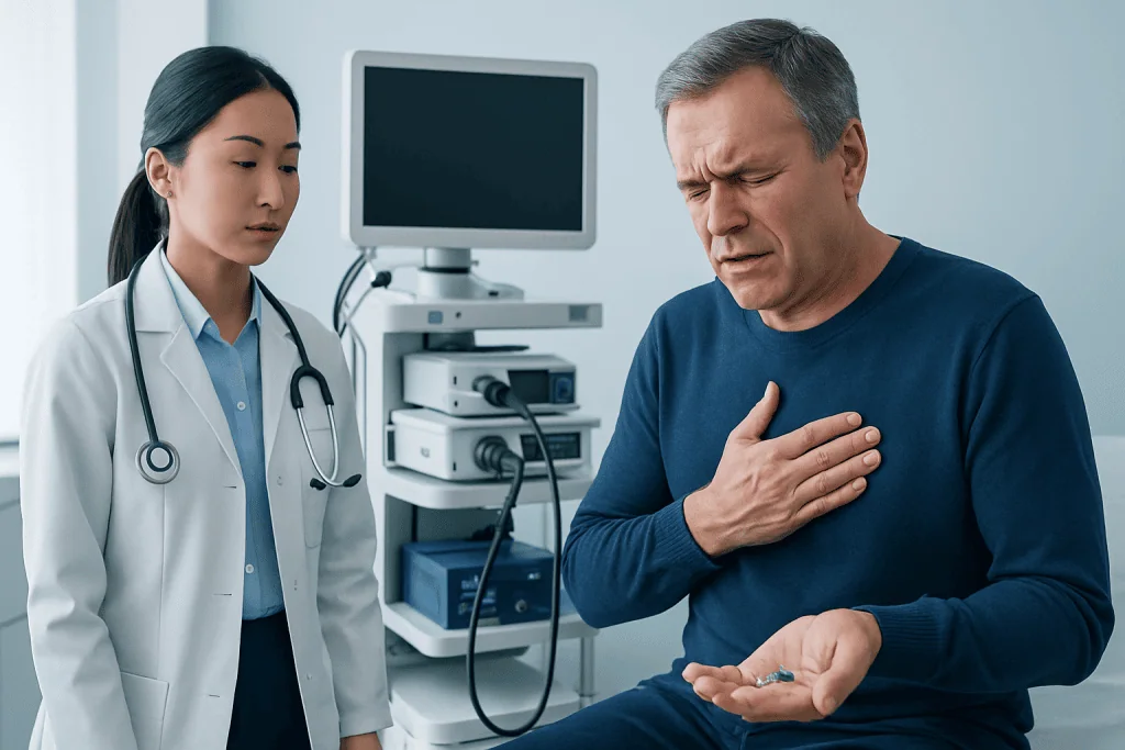 Pill-Related Esophageal Irritation and Reflux Are Different — heartburn after taking pills
