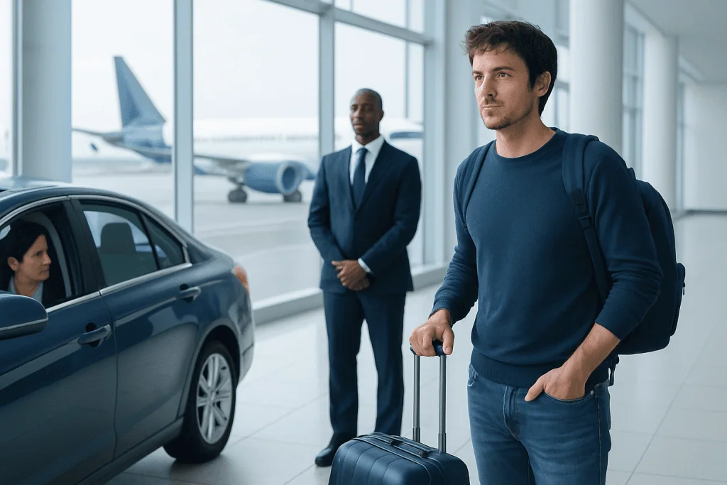 Plan the airport-to-accommodation journey before you fly — airport arrival after an overnight flight