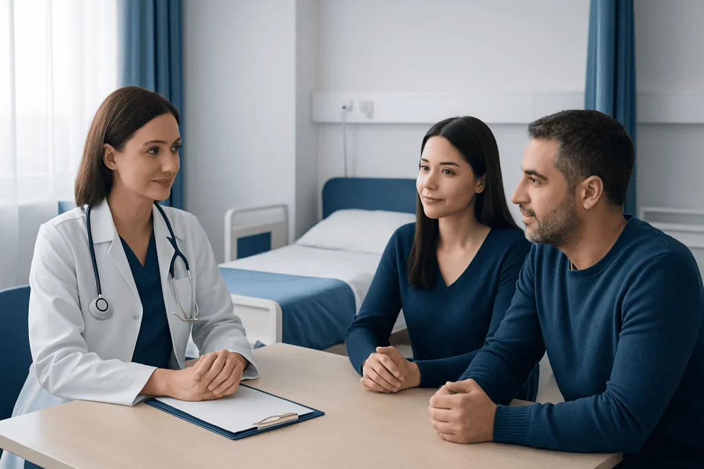 Planning an overnight companion stay — choosing a hospital room in Turkey