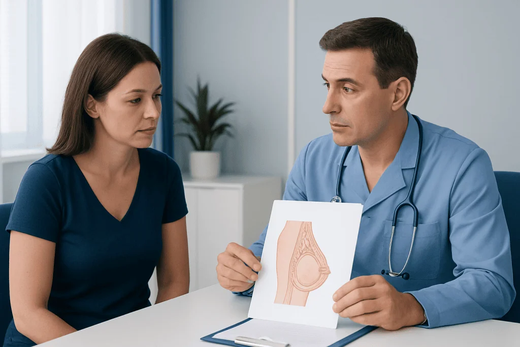 Planning the Procedure and Choosing the Surgical Approach — breast explant surgery