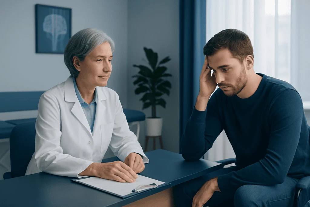 Possible causes and related risk factors — athazagoraphobia