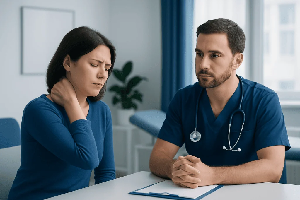 Neck and Shoulder Ache: Possible Causes and When to Seek Care 3 Possible Causes and Risk Factors — neck and shoulder ache