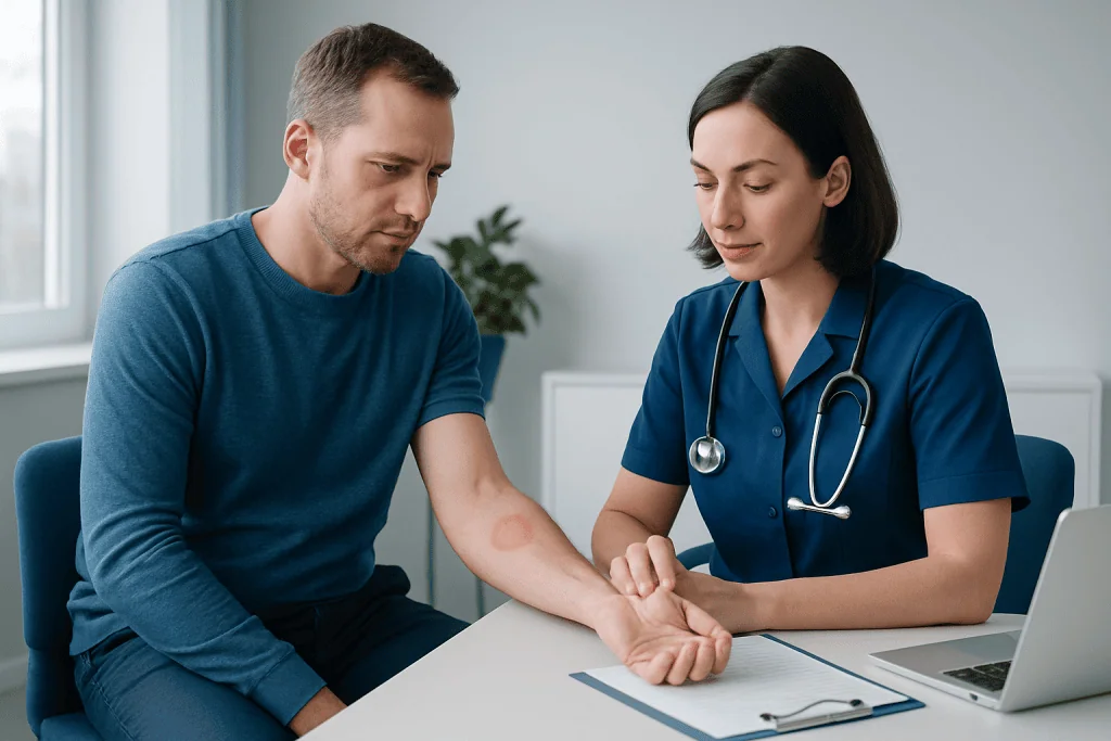 Possible Causes and Risk Factors — circular rash