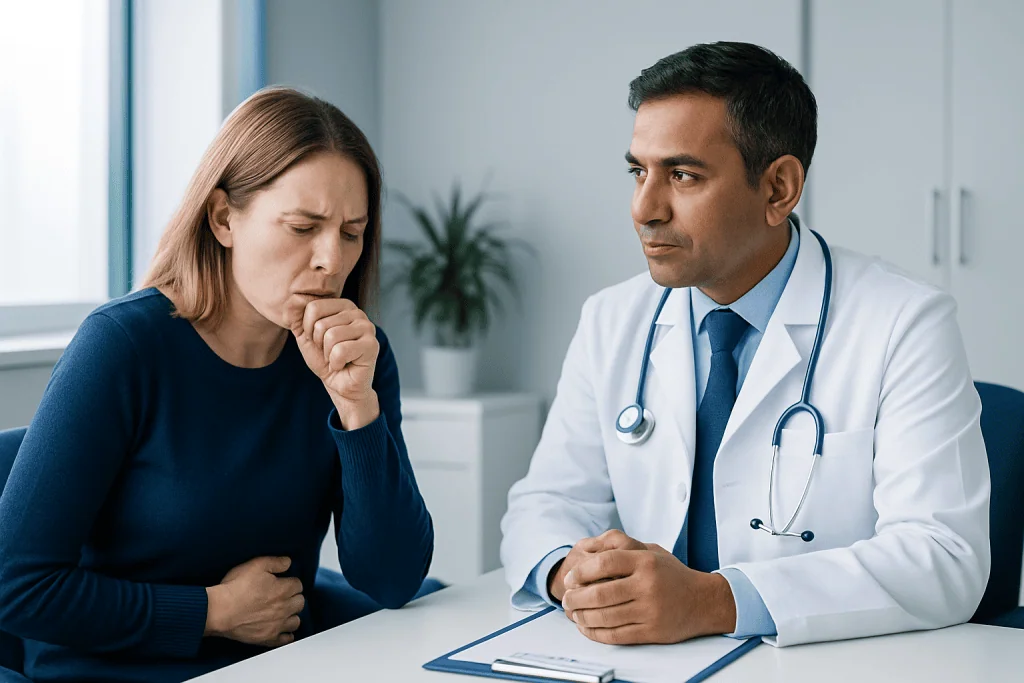 Possible Causes of Coughing After Eating — coughing after eating
