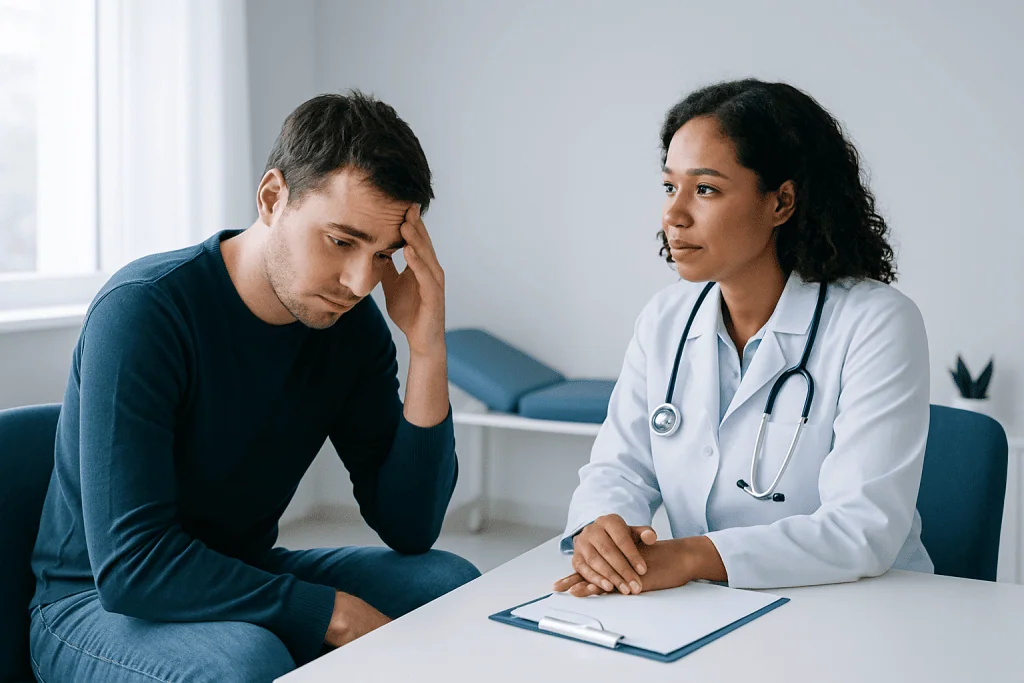 Possible physical symptoms and red flags — is gooning bad