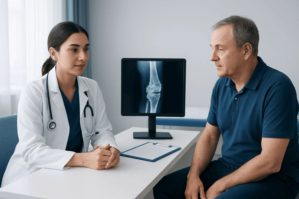 Preparation, procedure and recovery timeline — bone tumors on xray