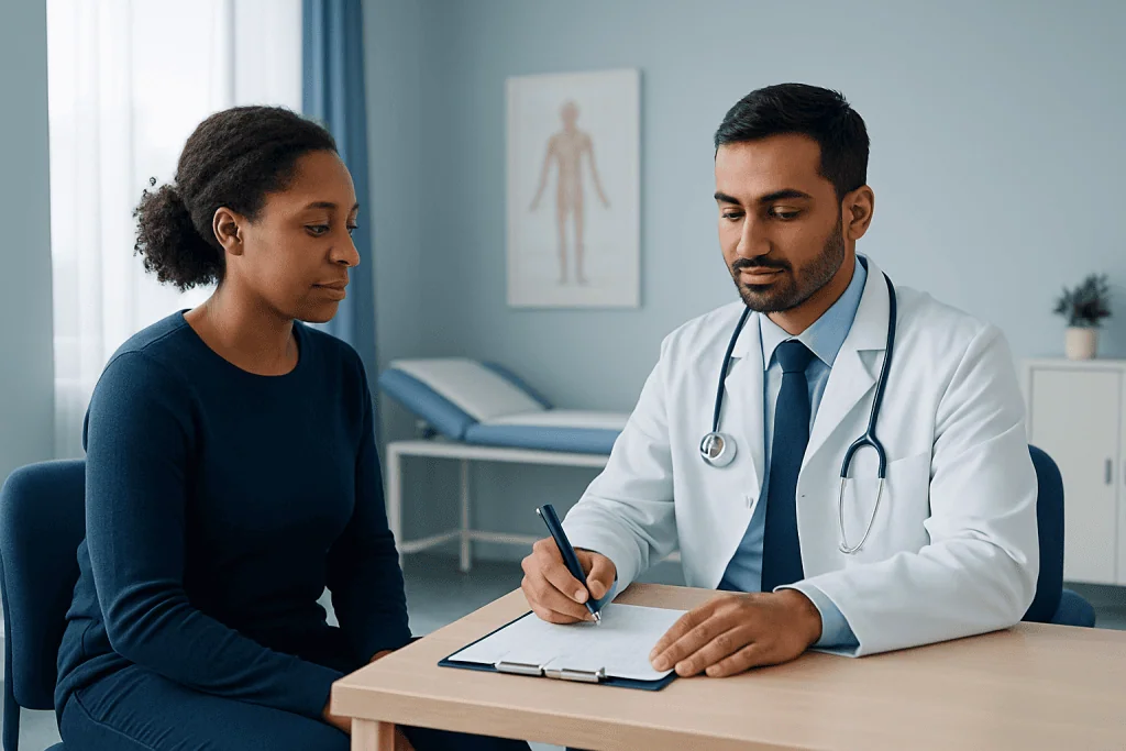 Prepare your records before you make the request — written medical report for insurance approval
