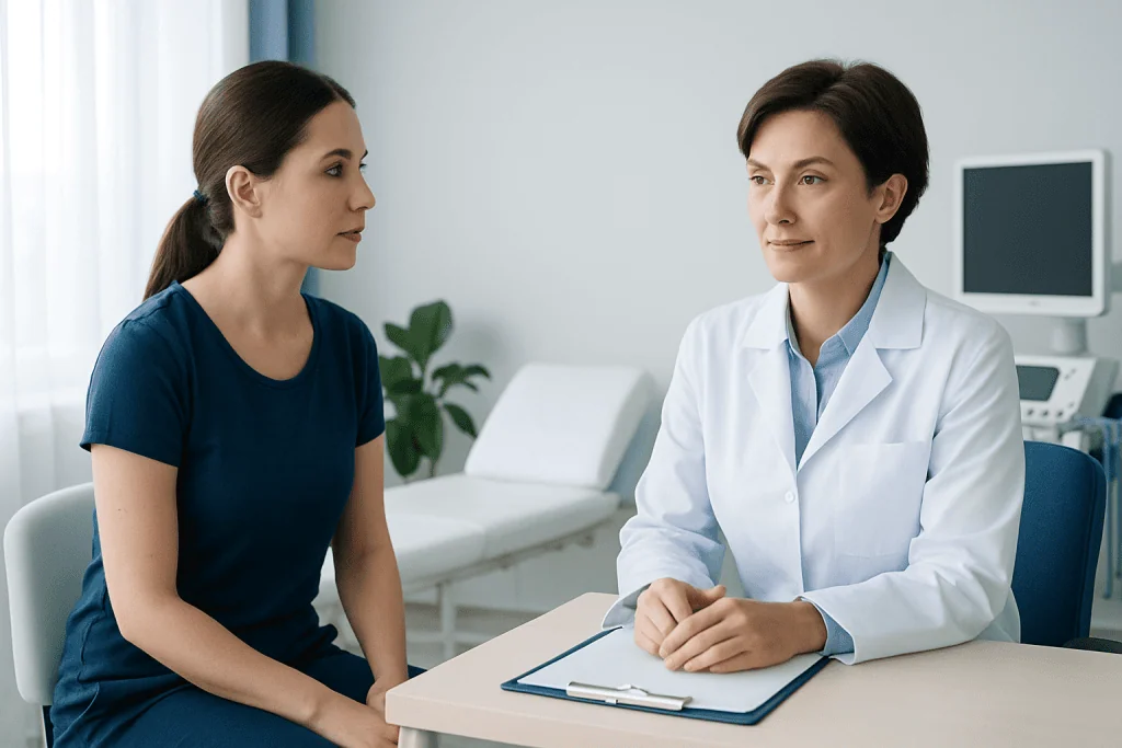 Preparing for the Examination — breast dense tissue ultrasound