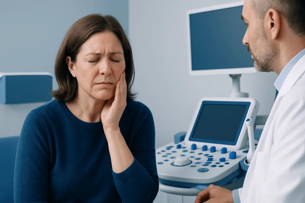 Reading the pattern: symptoms that offer clues — soreness on left side of face