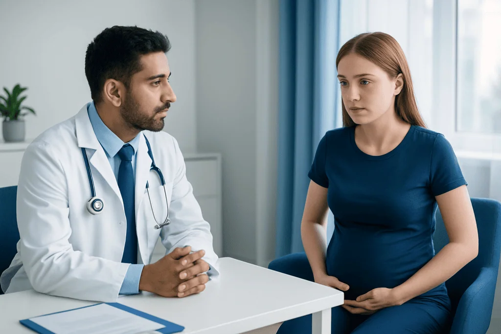 Related symptoms that deserve attention — no belly button