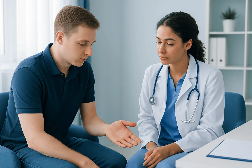 Safe care for an unbroken blister — popping blisters