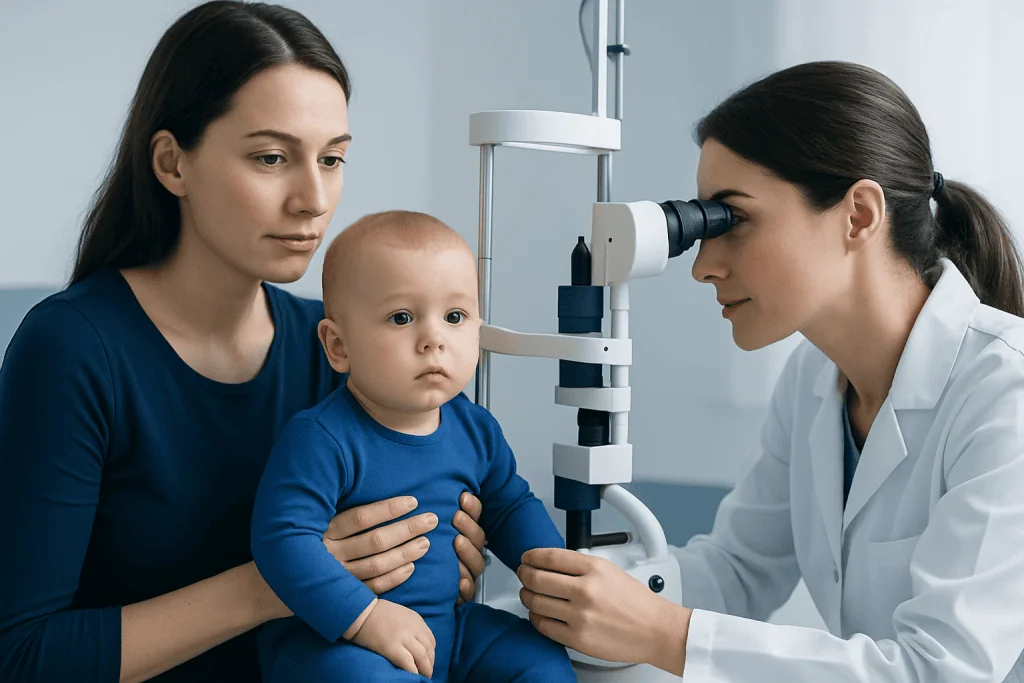 Signs and symptoms parents may notice — congenital cataract