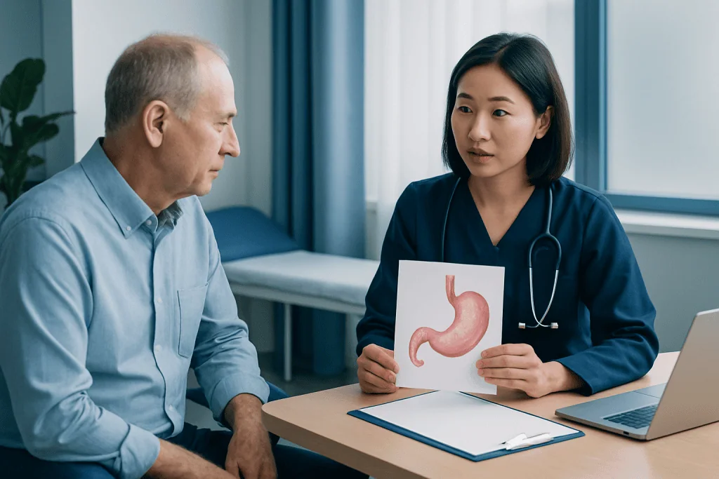 Step-by-step: diagnosis, planning and treatment — ca stomach treatment