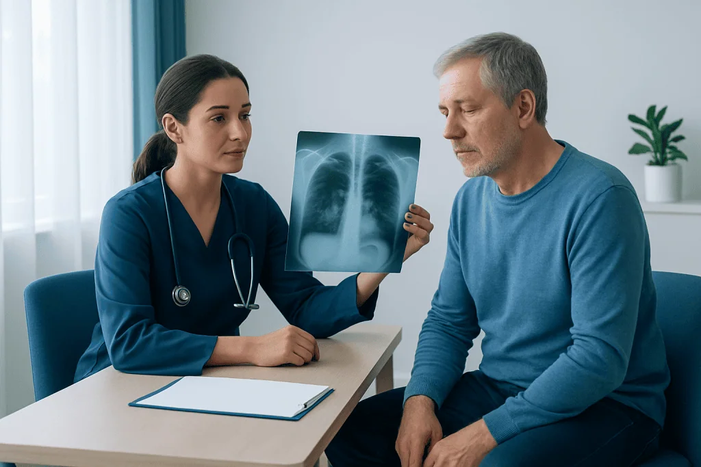 Step-by-Step: Preparation, Procedure and Recovery — lungs xray smoker