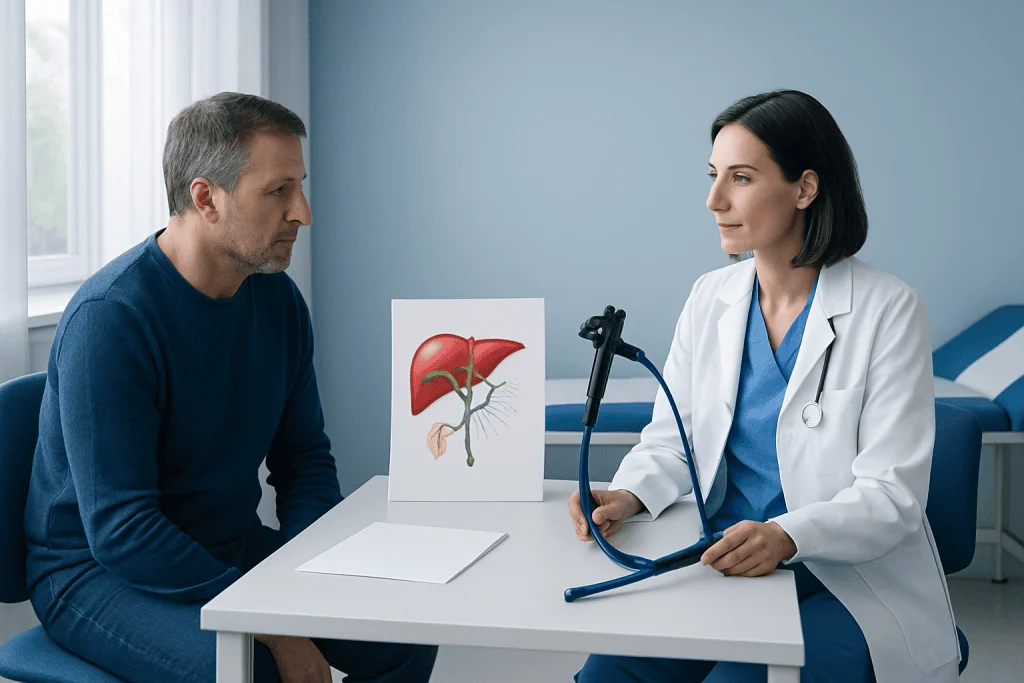 Step by step: testing, endoscopic treatment and follow-up — primary sclerosing cholangitis PSC treatment