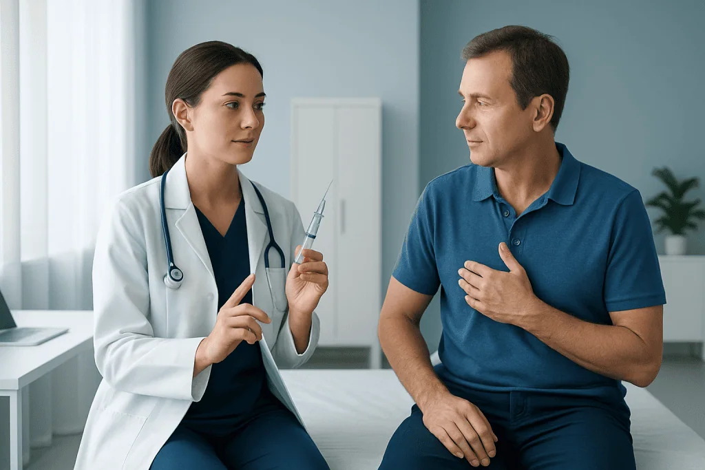 Step by Step: What Happens During the Procedure? — sternoclavicular injection