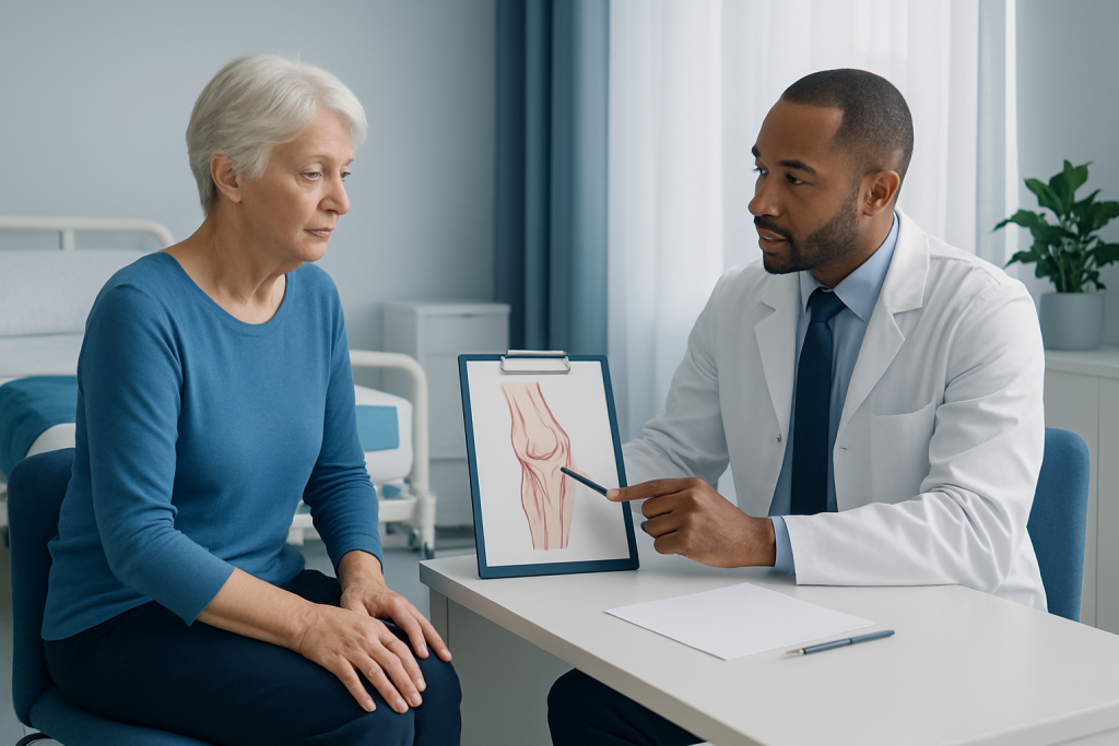 Step by Step: What Happens During the Procedure — genicular artery embolization procedure