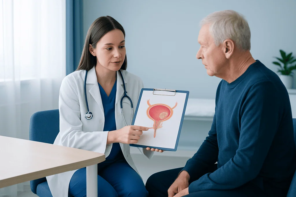 Step by step: what happens during the procedure? — bladder tumour removal