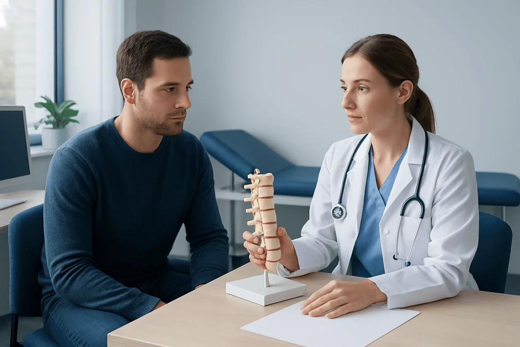 Step by step: What happens during the procedure? — thoracic discectomy