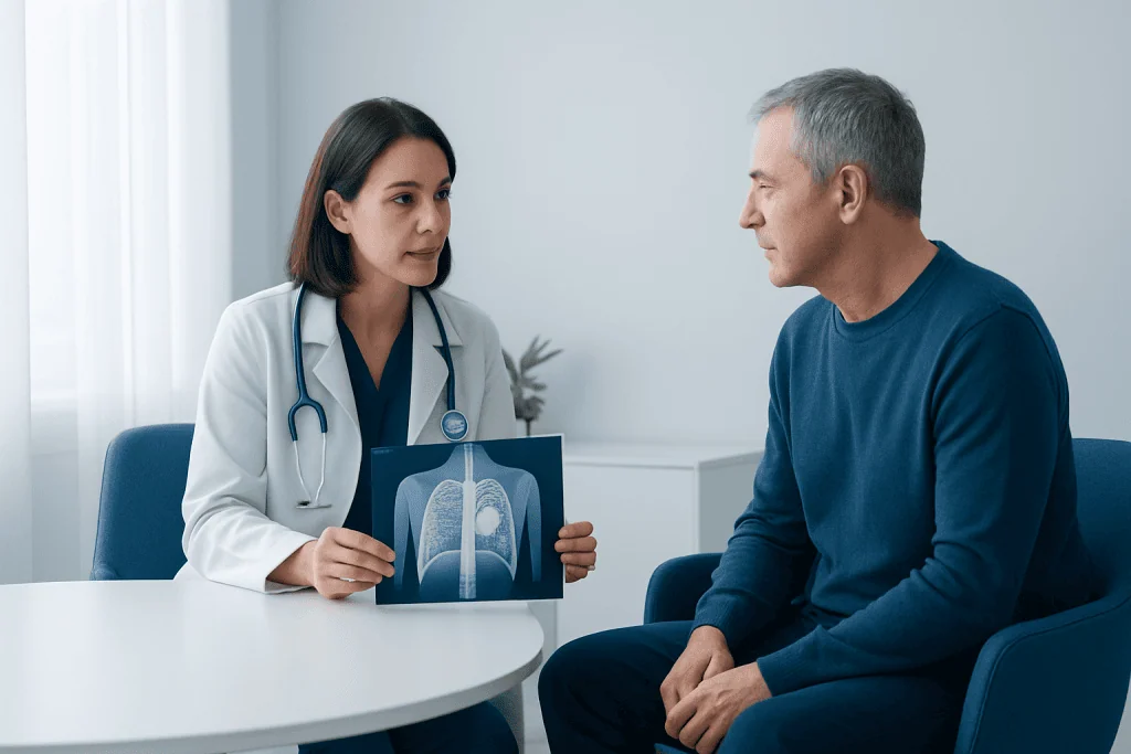 Step by step: what happens during treatment — radiation for lung cancer stage 1