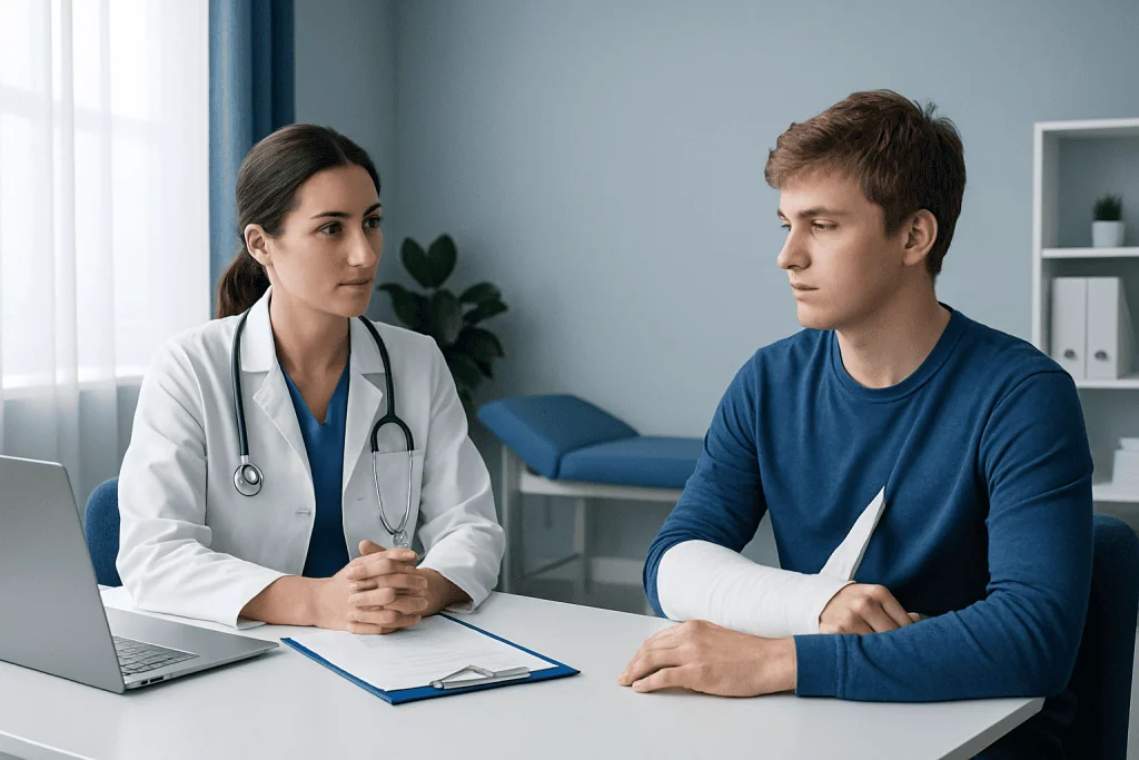 Step by step: what happens during treatment? — treatment for buckle fracture