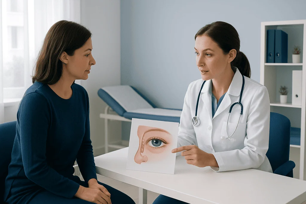 Symptoms and Causes of a Closed Valve of Hasner — valve of hasner