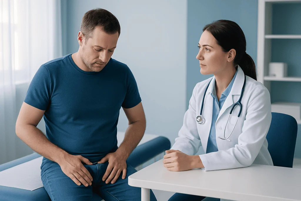Symptoms and Changes Worth Noticing — mons pubis male