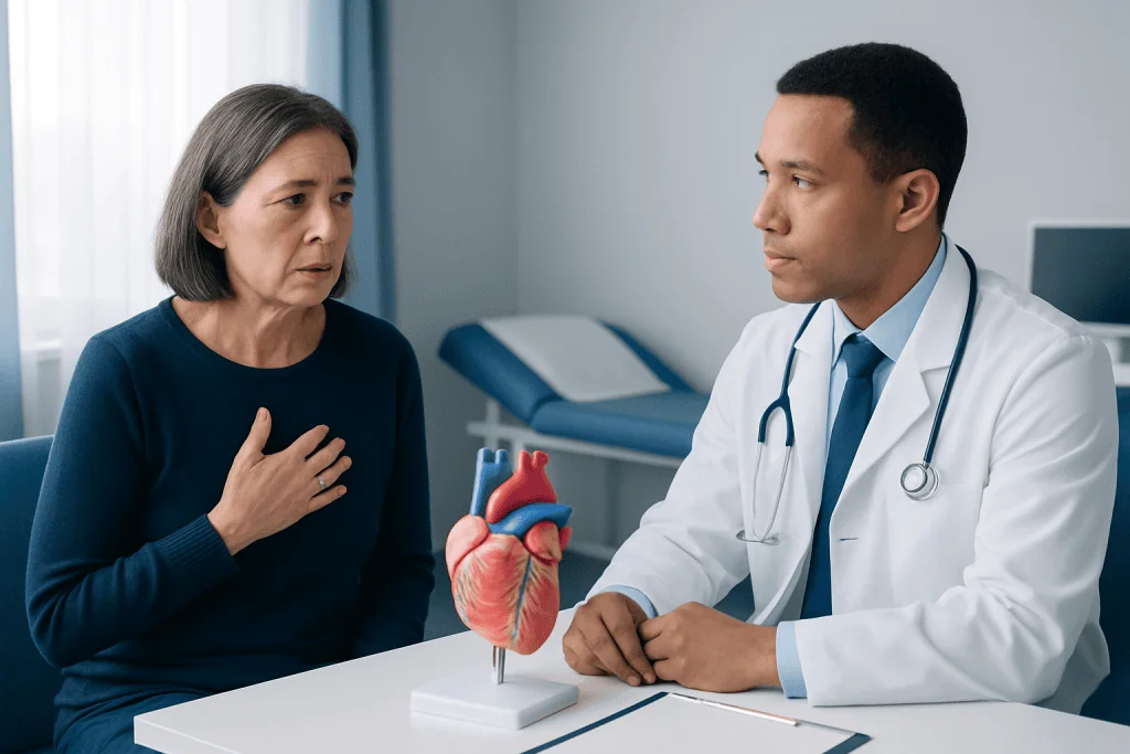 Symptoms and common causes — mitral valve stenosis