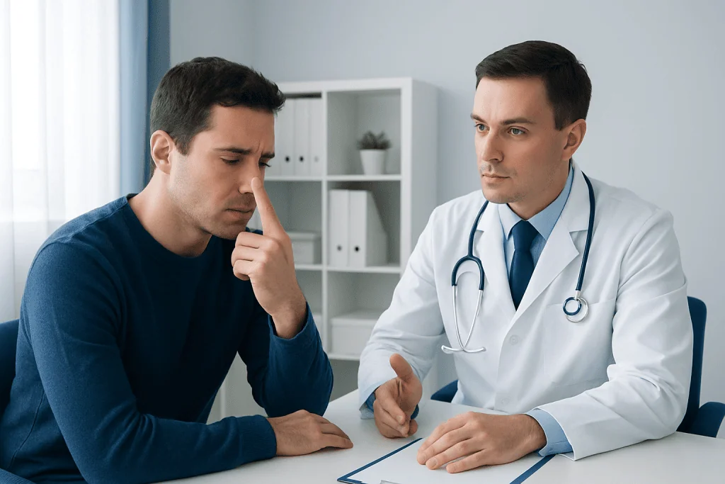Symptoms and Effects on Nasal Breathing — crooked nose