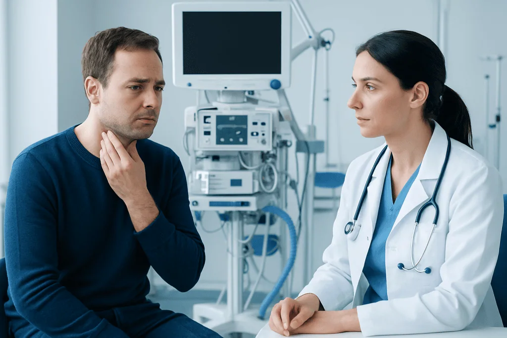 Symptoms and how reactions can appear — allium allergy
