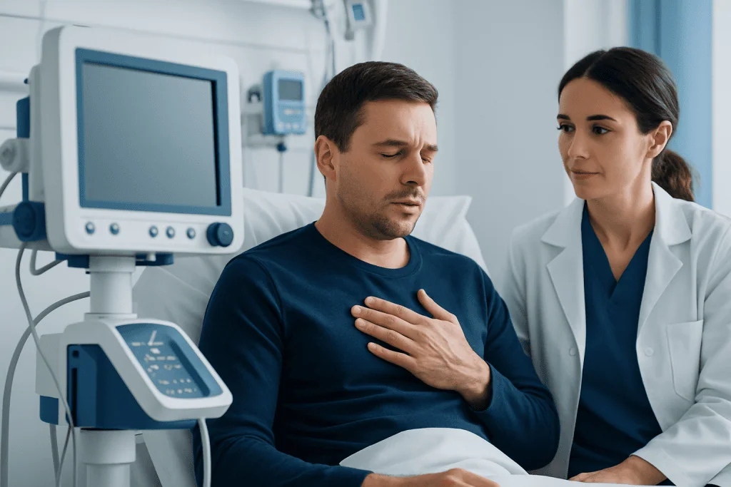 Symptoms and how they may feel — pulmonary infarction