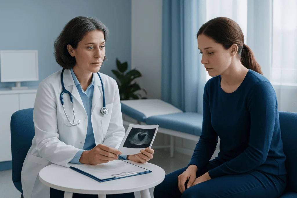 Symptoms and possible effects on health — synechiae