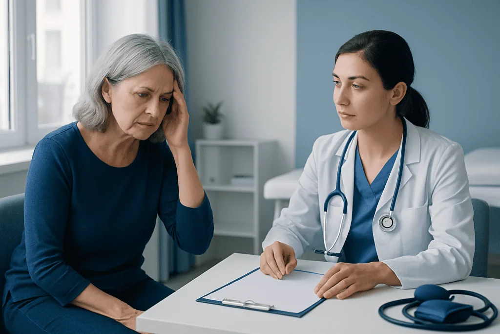 Symptoms and possible triggers — labile hypertension