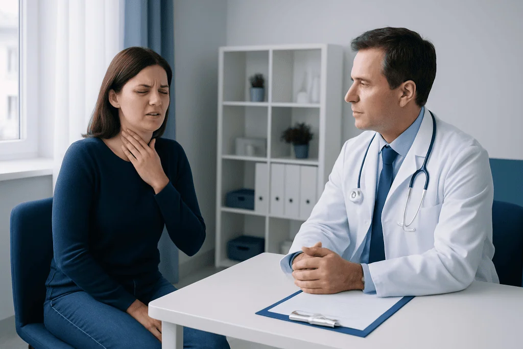 Symptoms and signs of infection — catarrhalis bacteria