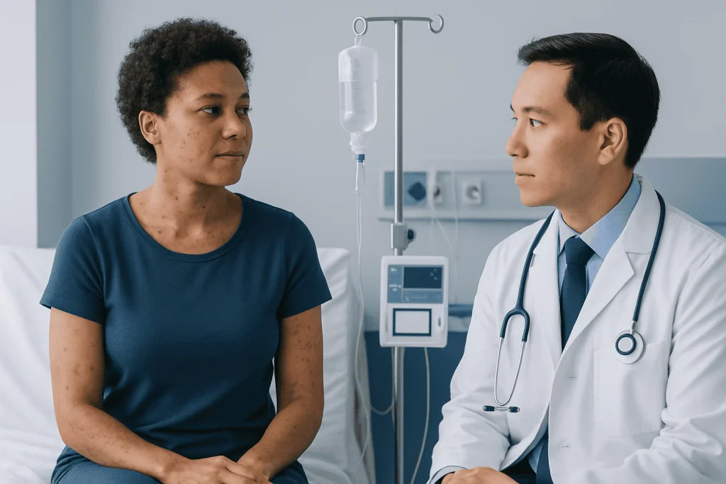 Symptoms and Signs of Secondary Syphilis — secondary syphilis