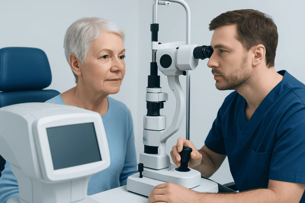 Symptoms and the most common cause of snowflake cataracts — snowflake cataract