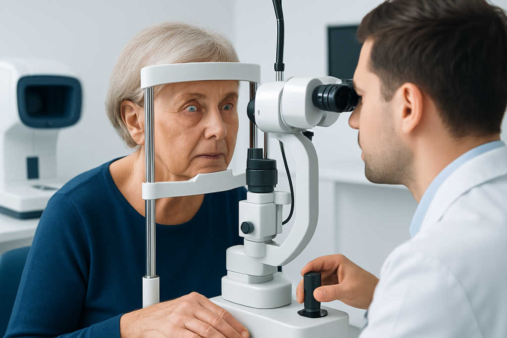 Symptoms and visual effects — vacuole cataract