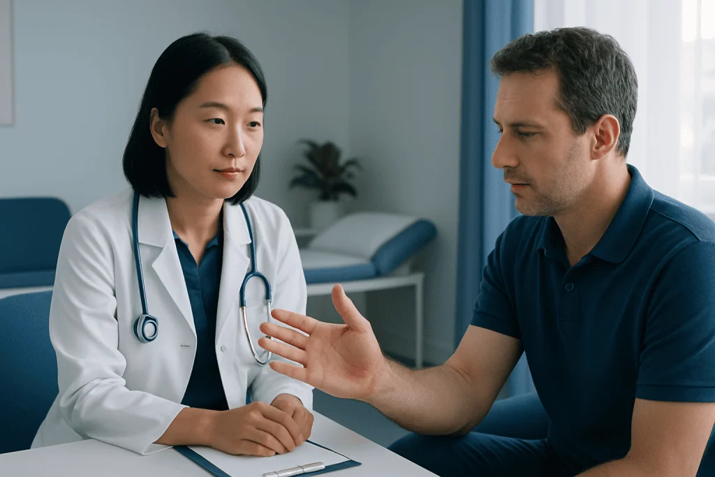 Symptoms and warning signs — burn by electricity
