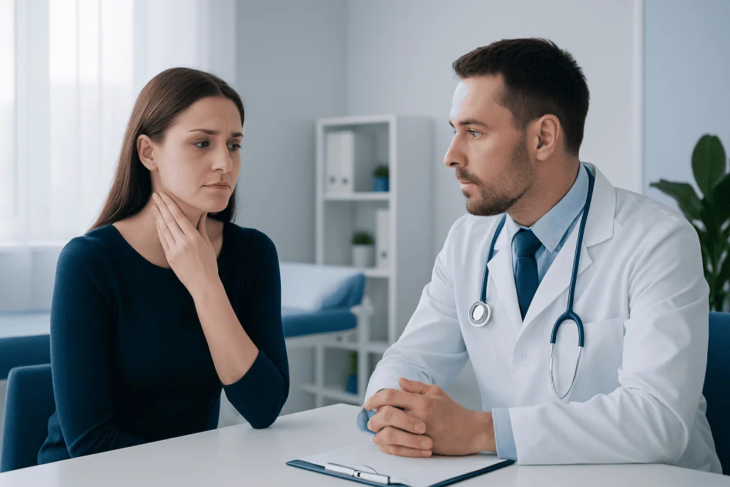 Symptoms and What They May Mean — diseases by kissing