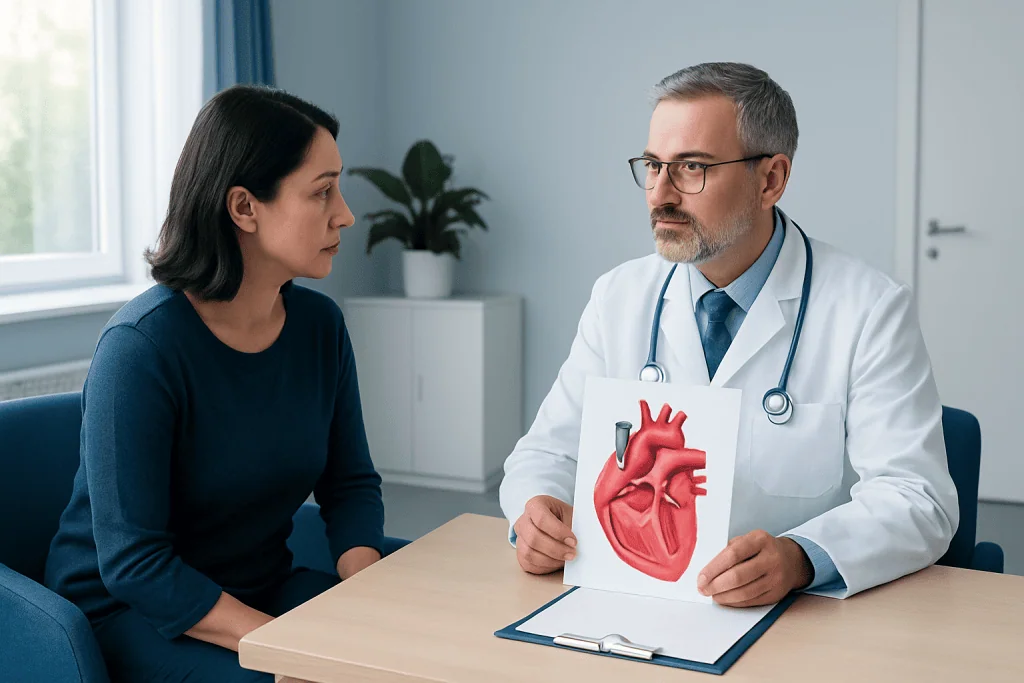 Symptoms, causes and risk factors — trileaflet aortic valve