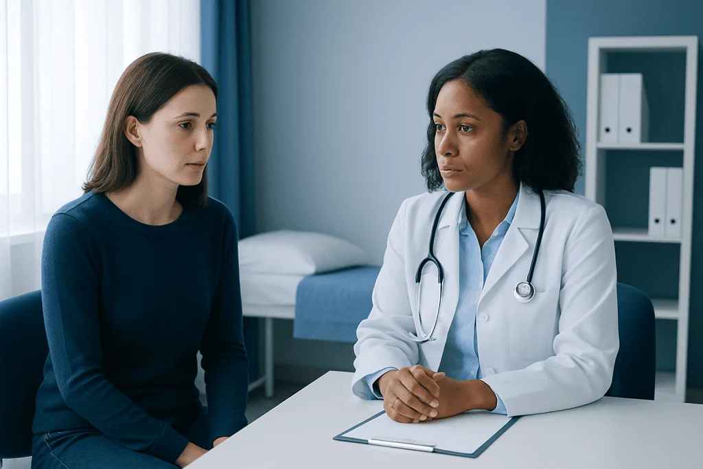 Symptoms: many infections are silent — chlamydia serotypes