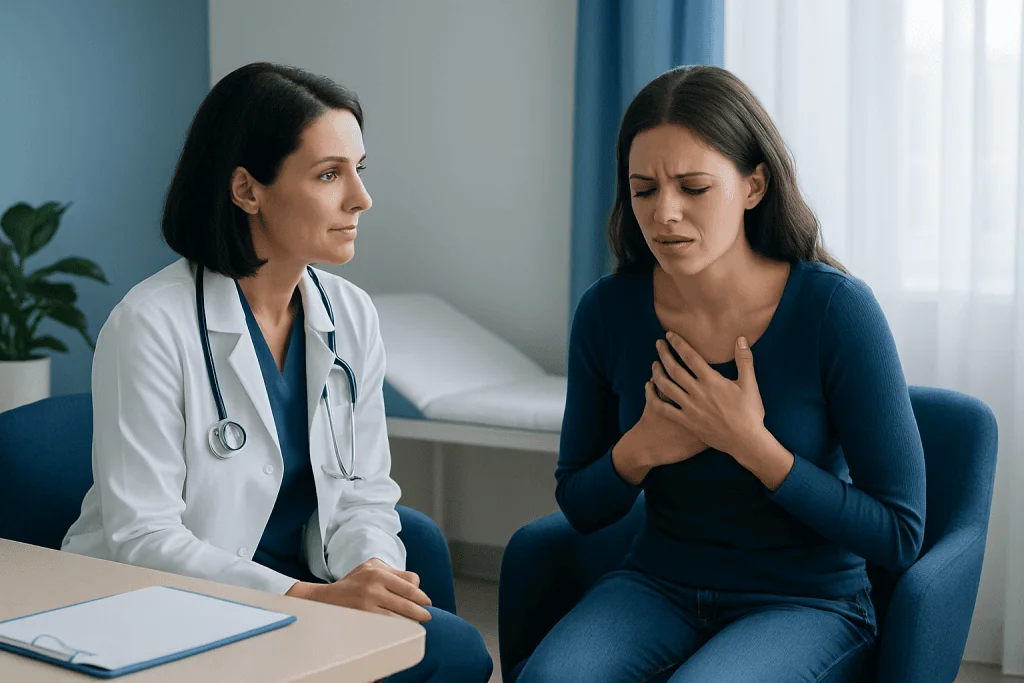 Symptoms that can occur during a panic attack — can you die from a panic anxiety attack