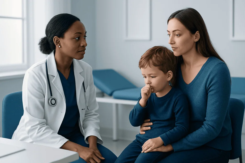 Symptoms That Help Guide Assessment — preschooler coughing at night