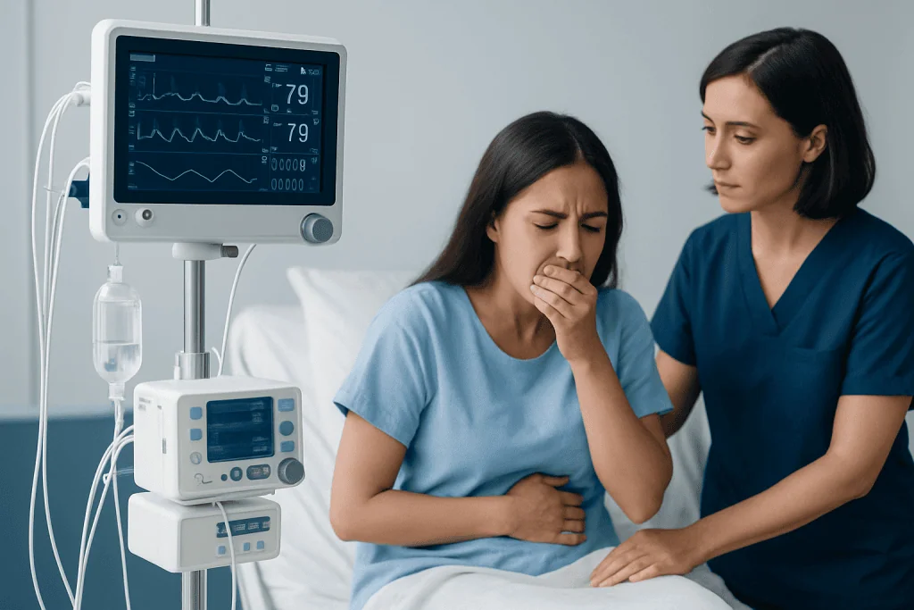 Symptoms That May Occur Alongside Severe Cramps — unbearable period pain and vomiting