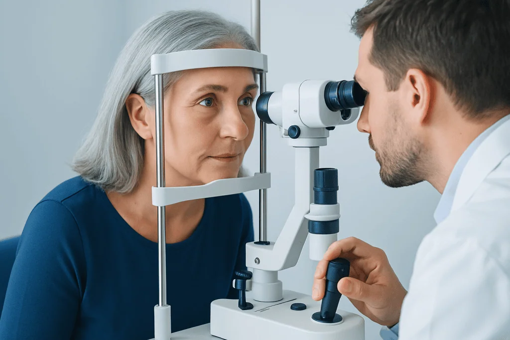 Symptoms That May Prompt a Cataract Check — eye examination for cataract