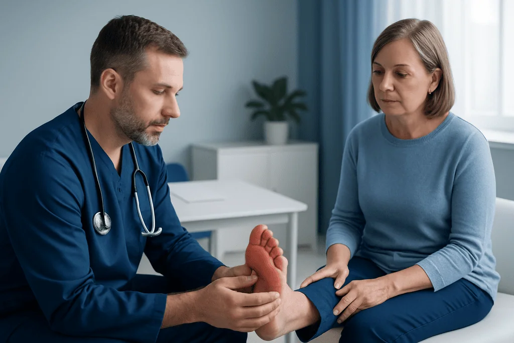 Symptoms that may suggest inflammatory foot disease — psoriatic arthritis in feet pictures