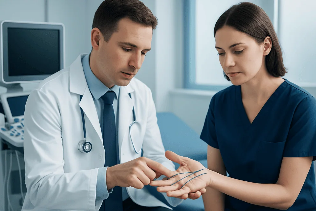 The Three Main Nerves Supplying the Hand — nerves in the hand